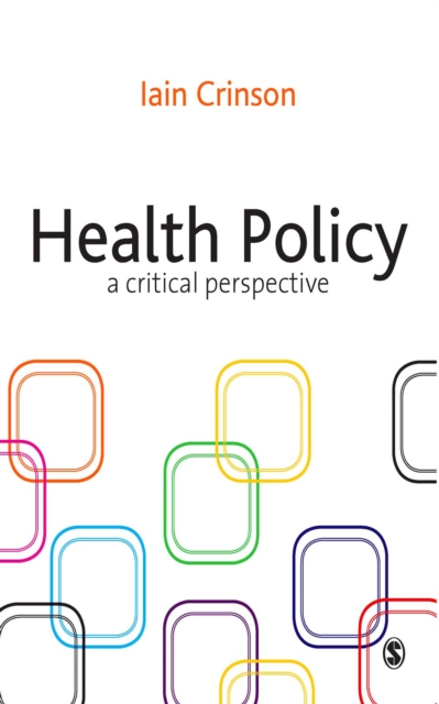 Health Policy : A Critical Perspective, EPUB eBook
