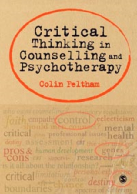 Critical Thinking in Counselling and Psychotherapy, PDF eBook