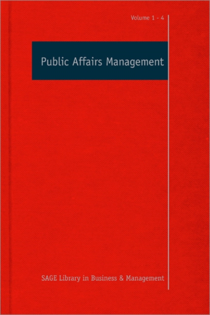 Public Affairs Management, Multiple-component retail product Book