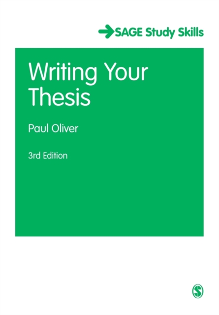 Writing Your Thesis, Paperback / softback Book