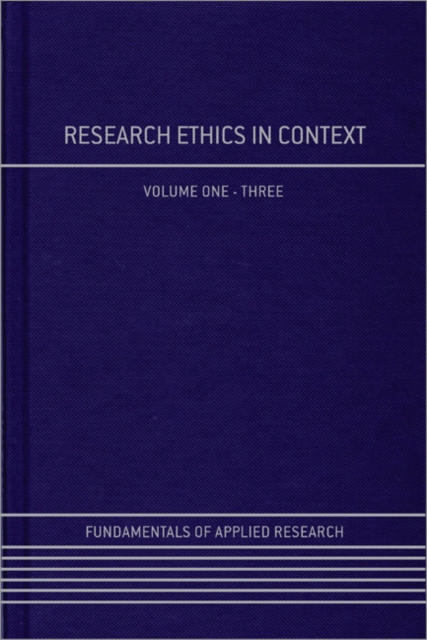 Research Ethics in Context, Multiple-component retail product Book