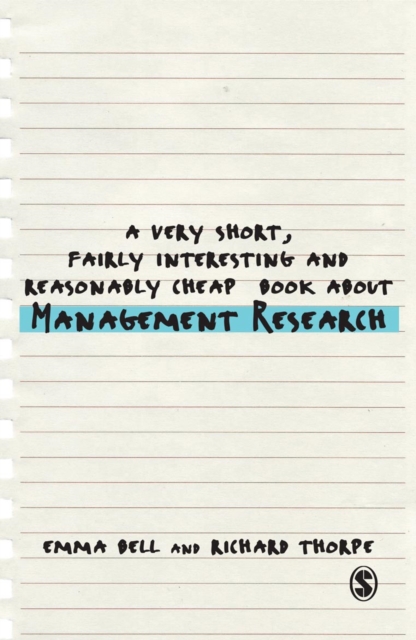 A Very Short, Fairly Interesting and Reasonably Cheap Book about Management Research, EPUB eBook