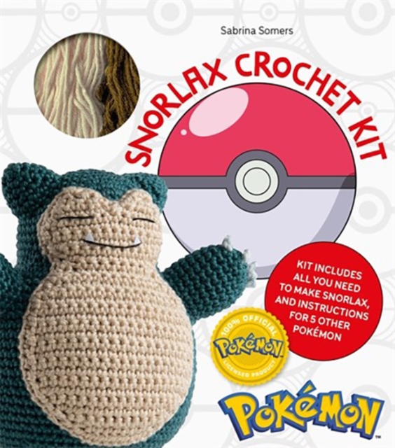 PokeMon Crochet Snorlax Kit : Includes Materials to Make Snorlax and Instructions for 5 Other PokeMon, Kit Book