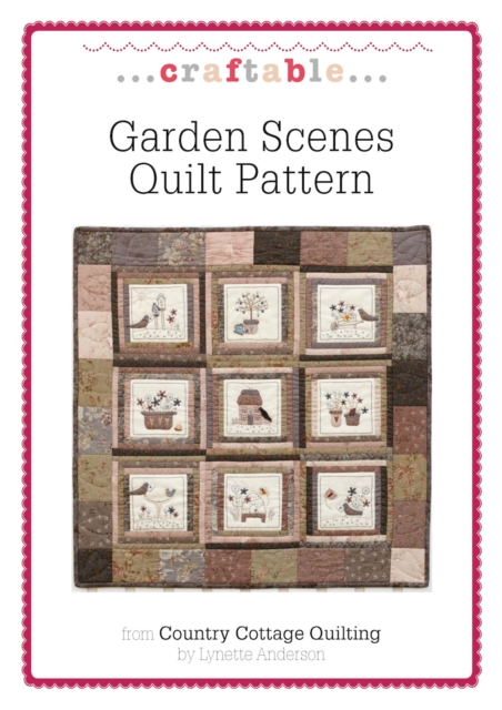 Garden Scenes Quilt Pattern, EPUB eBook
