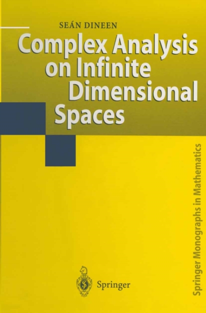 Complex Analysis on Infinite Dimensional Spaces, PDF eBook