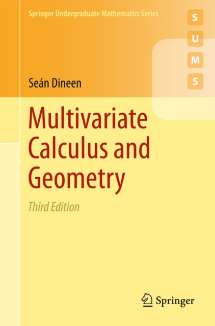 Multivariate Calculus and Geometry, PDF eBook