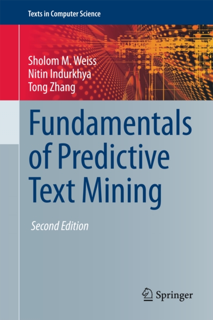 Fundamentals of Predictive Text Mining, PDF eBook