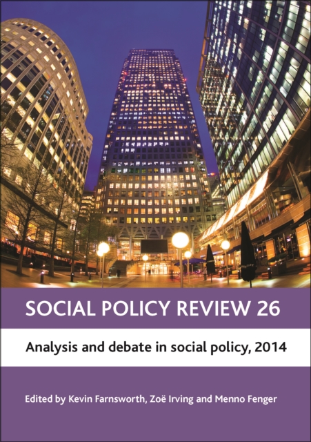 Social Policy Review 26 : Analysis and debate in social policy, 2014, PDF eBook