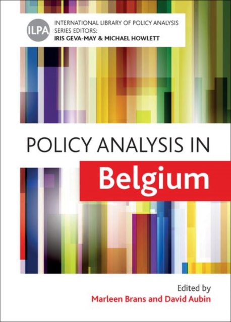 Policy Analysis in Belgium, Hardback Book