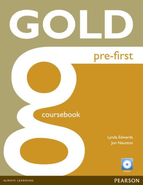Gold Pre-First Coursebook for CD-ROM Pack, Mixed media product Book