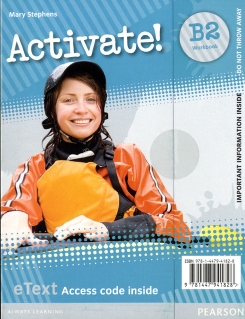 Activate! B2 Workbook eText Access Card, Digital product license key Book