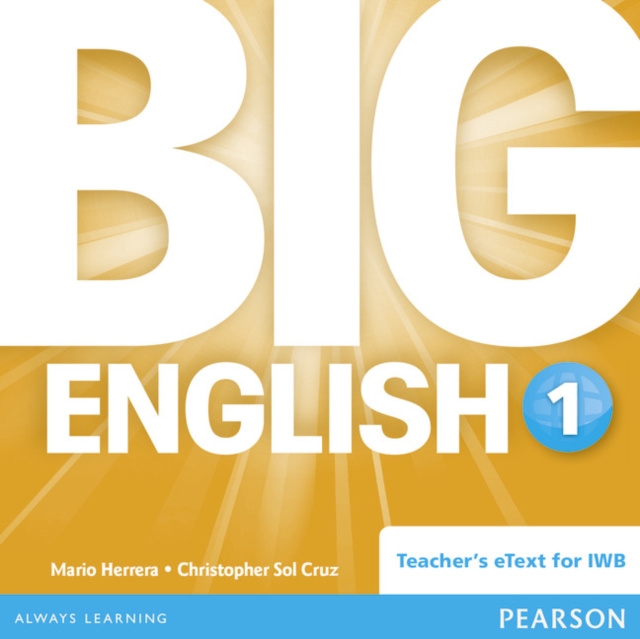 Big English 1 Teacher's eText CD-Rom, CD-ROM Book