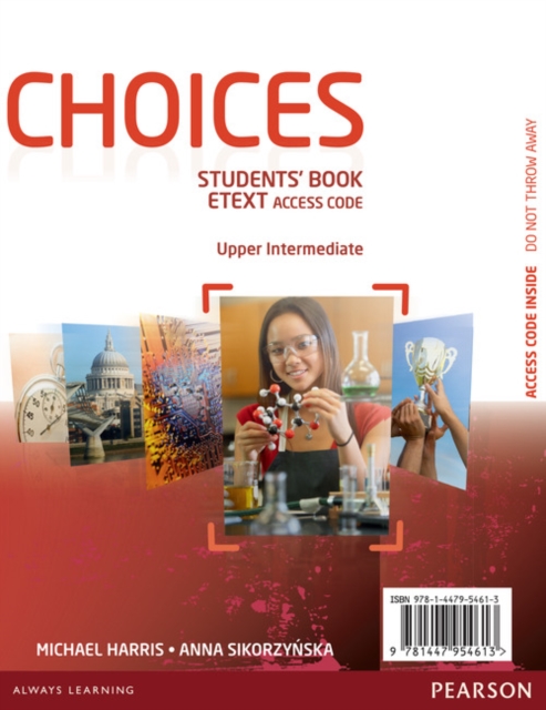 Choices Upper Intermediate eText Students Book Access Card, Digital product license key Book