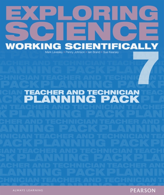 Exploring Science: Working Scientifically Teacher & Technician Planning Pack Year 7, Loose-leaf Book