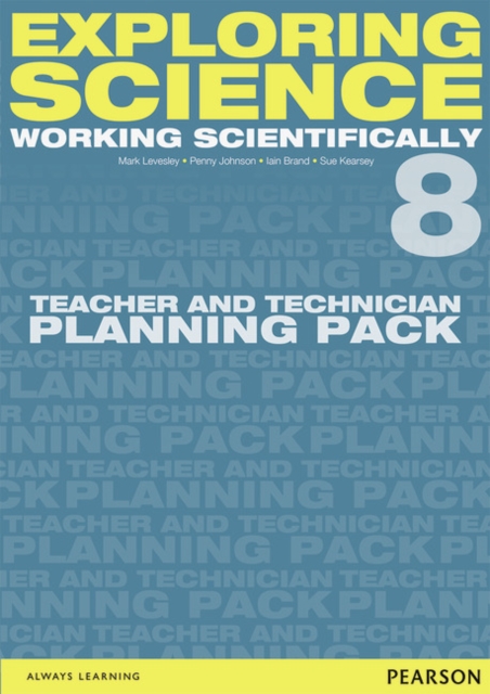 Exploring Science: Working Scientifically Teacher & Technician Planning Pack Year 8, Loose-leaf Book
