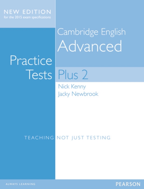 Cambridge Advanced Volume 2 Practice Tests Plus New Edition Students' Book without Key, Mixed media product Book