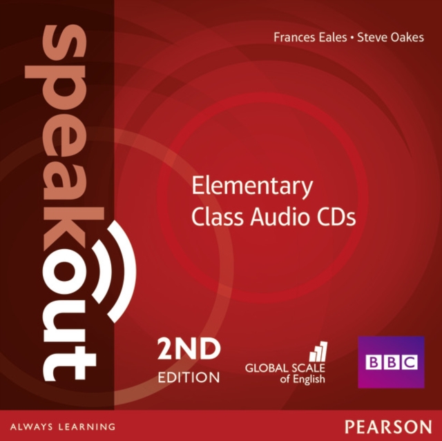 Speakout Elementary 2nd Edition Class CDs (3), CD-ROM Book