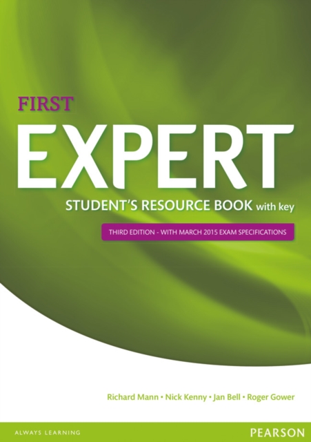 Expert First 3rd Edition Student's Resource Book with Key, Paperback / softback Book