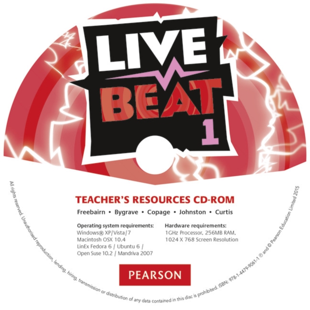 Live Beat 1 Teacher's Resources CD-ROM, CD-ROM Book