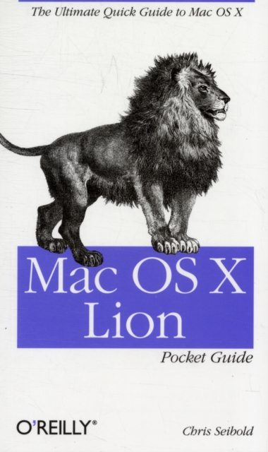 Mac OS X Lion Pocket Guide, Paperback / softback Book