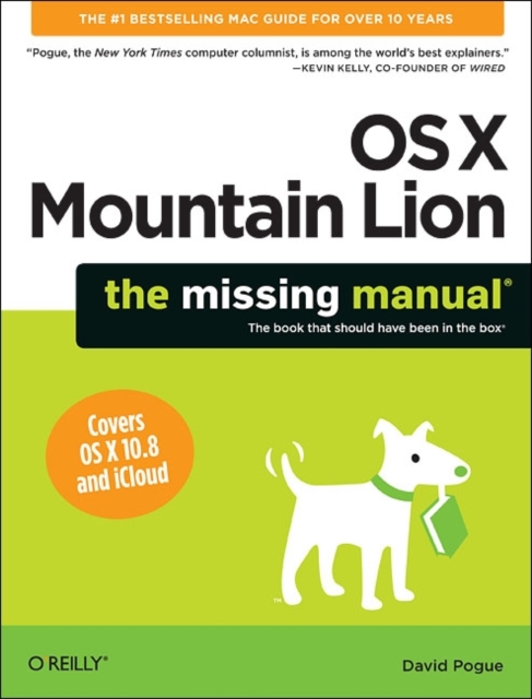 Mac OS X Mountain Lion: The Missing Manual, Paperback / softback Book