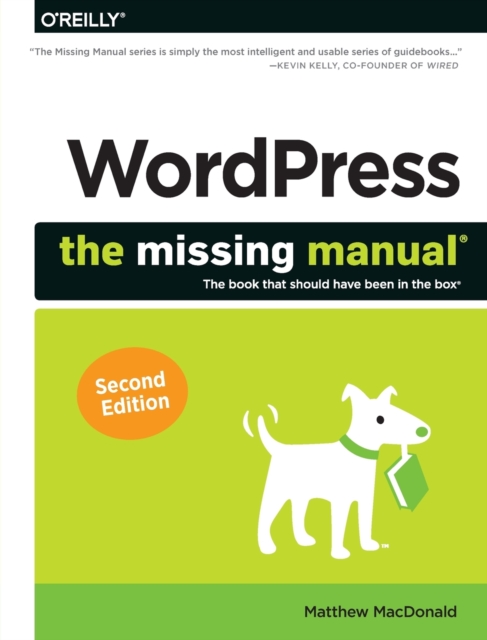 WordPress: The Missing Manual, Paperback / softback Book