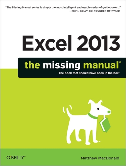 Excel 2013 - The Missing Manual, Paperback / softback Book