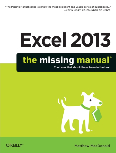 Excel 2013: The Missing Manual, EPUB eBook