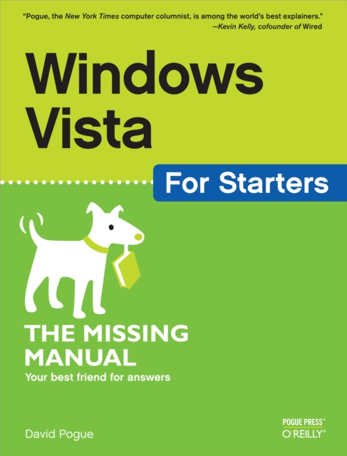 Windows Vista for Starters: The Missing Manual : The Missing Manual, PDF eBook