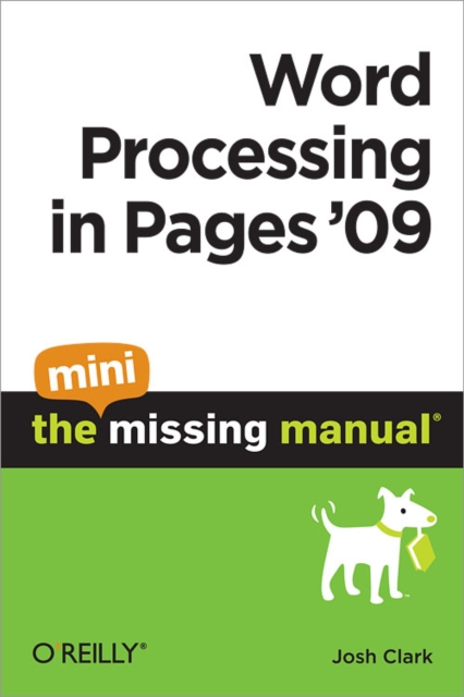 Word Processing in Pages '09: The Mini Missing Manual, PDF eBook