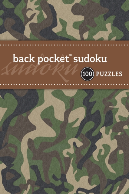 Back Pocket Sudoku : 100 Puzzles, Paperback Book