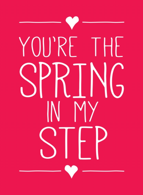 You're the Spring in My Step, EPUB eBook