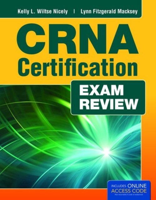 CRNA Certification Exam Review, Paperback Book