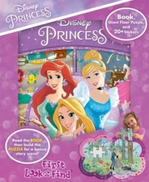Disney Princess: First Look and Find and Shaped Puzzle Princess Jewels Box Set, Multiple-component retail product Book
