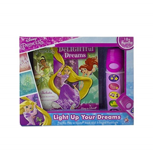Disney Princess: Light Up Your Dreams Pop-Up Play-a-Sound Book and 5-Sound Flashlight, Multiple-component retail product Book
