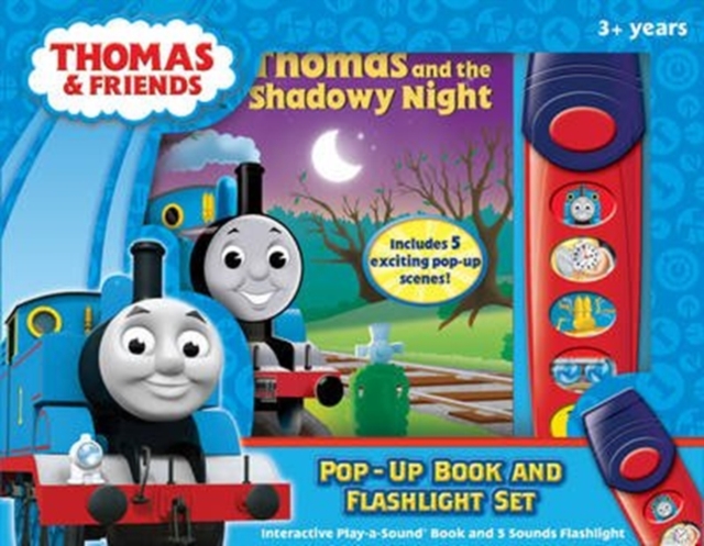 Thomas & Friends: Thomas and the Shadowy Night Pop-Up Book and 5-Sound Flashlight Set, Multiple-component retail product Book