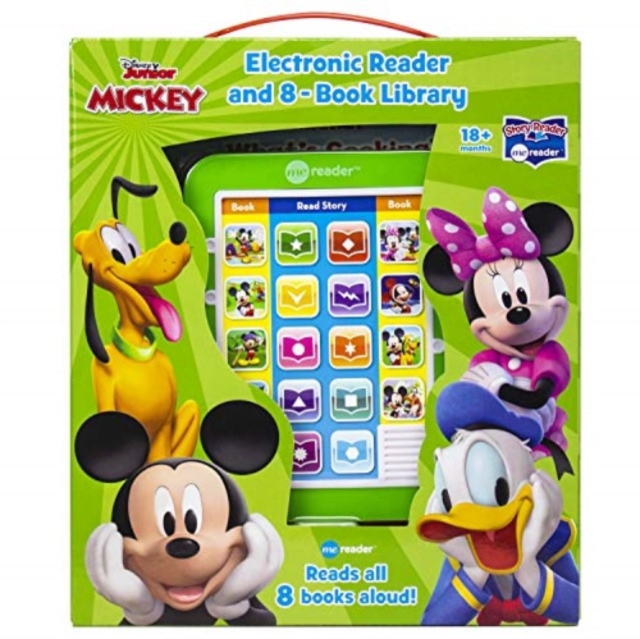 Mickey Mouse Clubhouse Electronic Reader and 8-Book Library, Multiple-component retail product Book