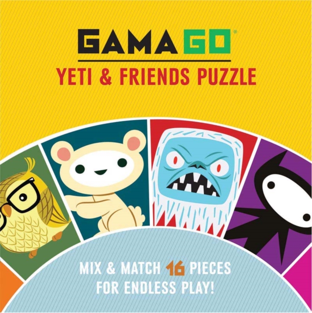 Gamago Yeti & Friends Puzzle, Jigsaw Book
