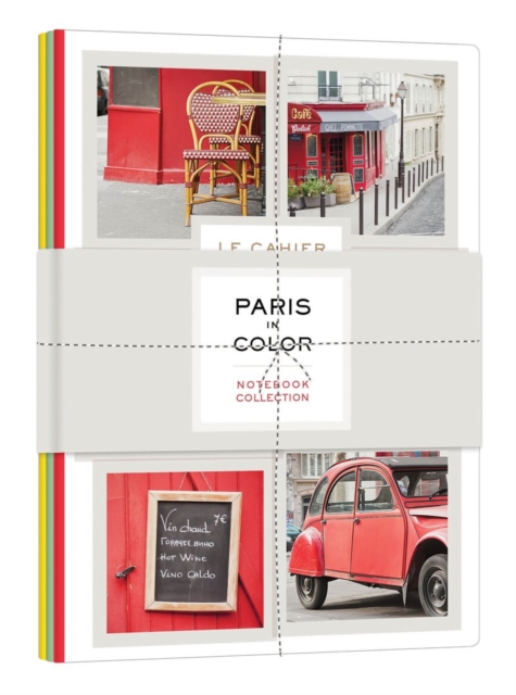 Paris in Color Notebook Collection, Notebook / blank book Book