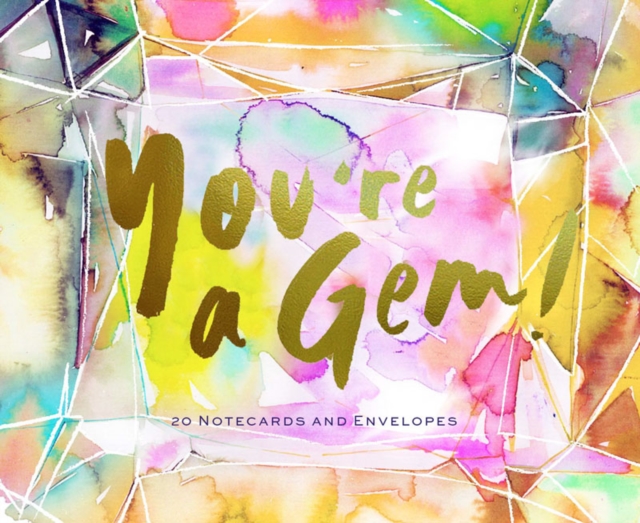 You're a Gem! : 20 Notecards and Envelopes, Cards Book