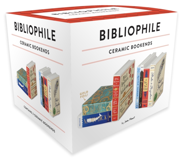 Bibliophile Ceramic Bookends, General merchandise Book