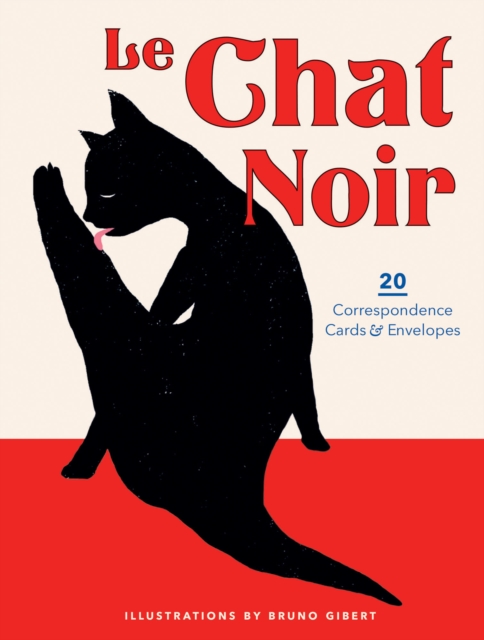 Le Chat Noir: 20 Correspondence Cards & Envelopes, Cards Book