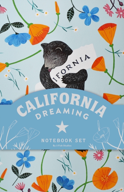 California Dreaming Notebook Set, Notebook / blank book Book