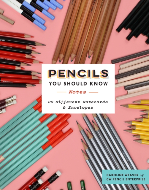 Pencils You Should Know Notes, Cards Book