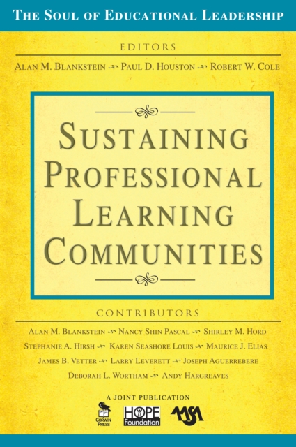 Sustaining Professional Learning Communities, PDF eBook