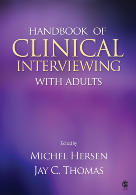 Handbook of Clinical Interviewing With Adults, PDF eBook