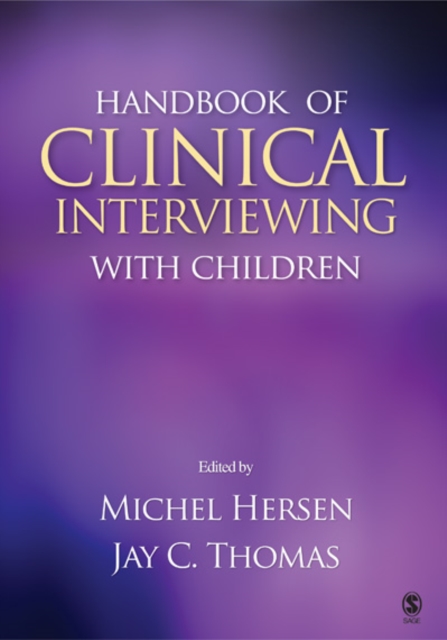 Handbook of Clinical Interviewing With Children, PDF eBook