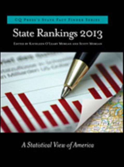 State Rankings 2013 : A Statistical View of America, Hardback Book