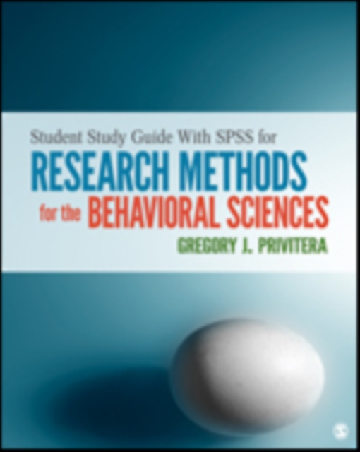 Student Study Guide With IBM SPSS Workbook for Research Methods for the Behavioral Sciences, Paperback / softback Book