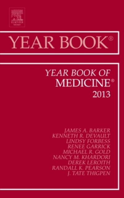 Year Book of Medicine 2013 : Volume 2013, Hardback Book